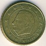 50 Euro Cent Belgium 1999 KM# 229. Uploaded by Granotius